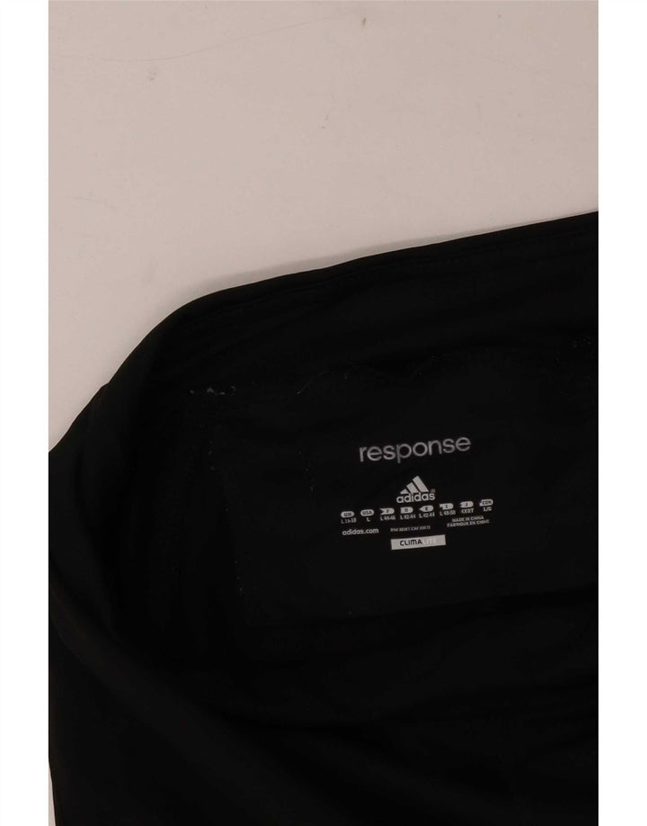 Adidas Damen Climalite Leggings UK 16/18 Large Schwarz