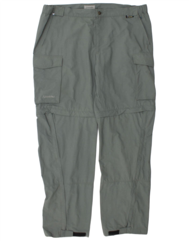 Schöffel Herren Cargo-Windbreaker-Hose W42 L34 Grau