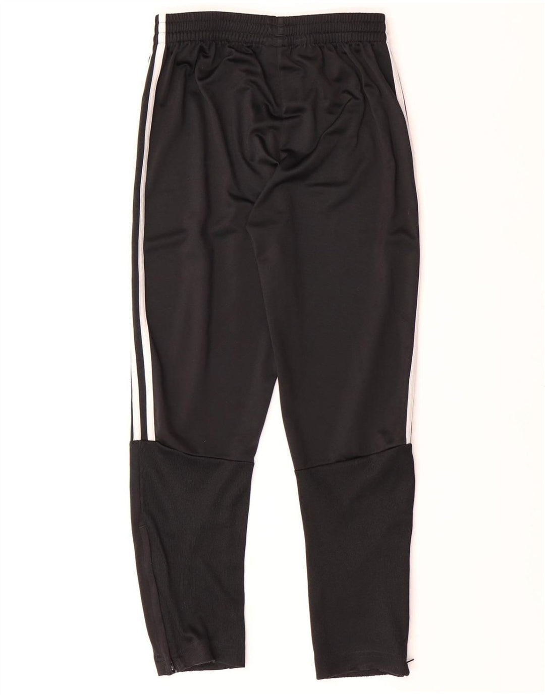 ADIDAS Boys Tracksuit Trousers 11-12 Years  Black Polyester
