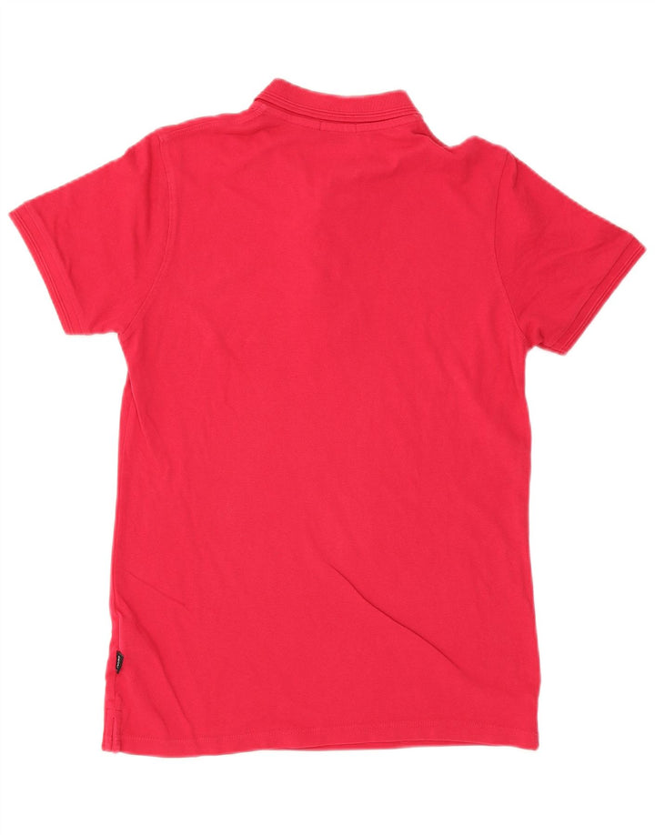 Liu Jo Herren-Poloshirt mit normaler Passform, Größe S, rosa, Baumwolle