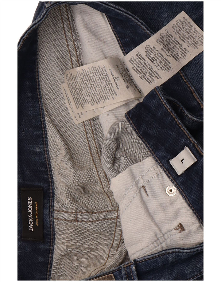 Jack & Jones Herren-Jeansshorts, Größe L, W36, Blau, Baumwolle