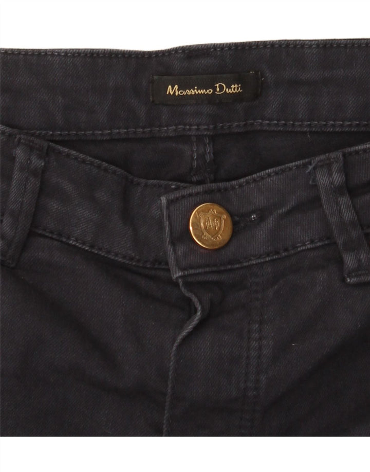 Massimo Dutti Damen Skinny Jeans W30 L31 Marineblau