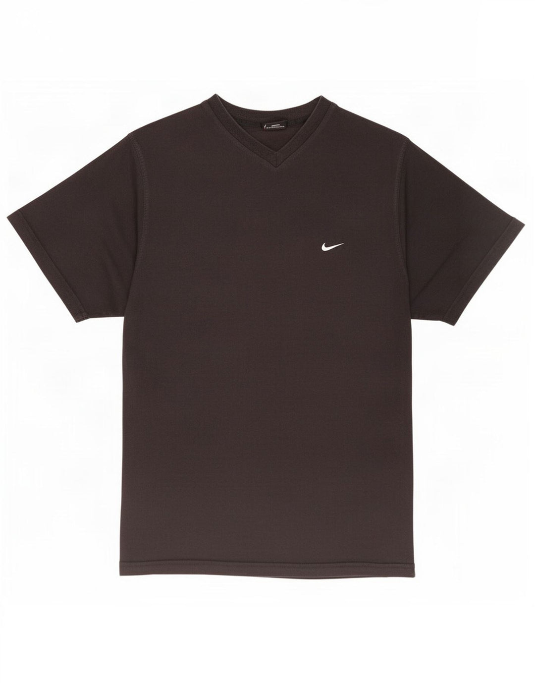 Nike Herren T-Shirt Top Medium Schwarz Baumwolle