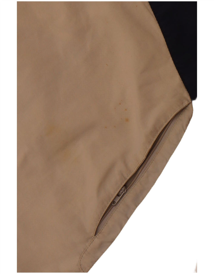 Nike Herren Graphic Sport Shorts UK 34/36 Large Beige Colourblock Polyester