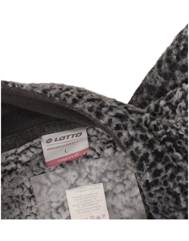 Lotto Damen Fleecejacke UK 16 Large Grau Polyester