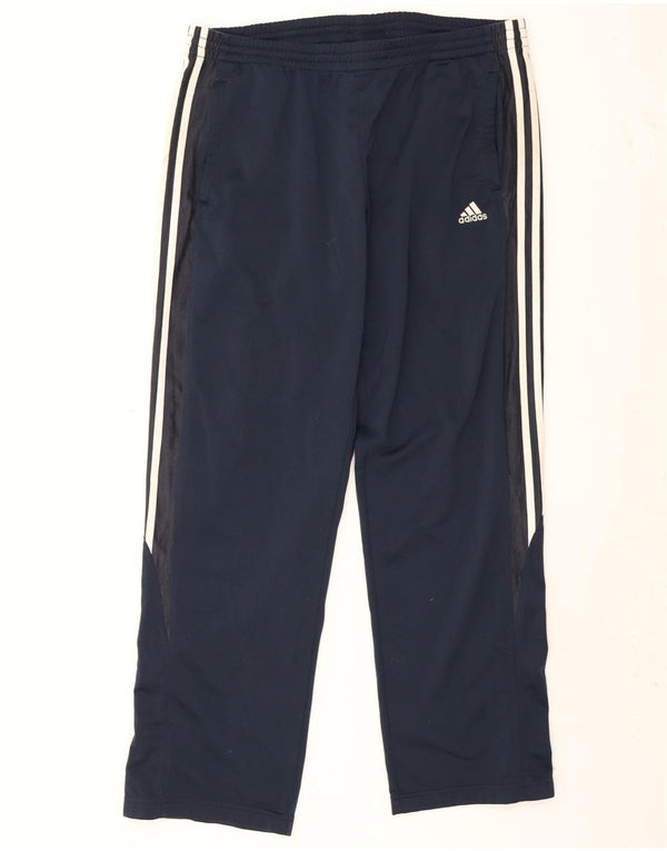 Adidas Herren Trainingshose UK 48/50 XL Marineblau Polyester