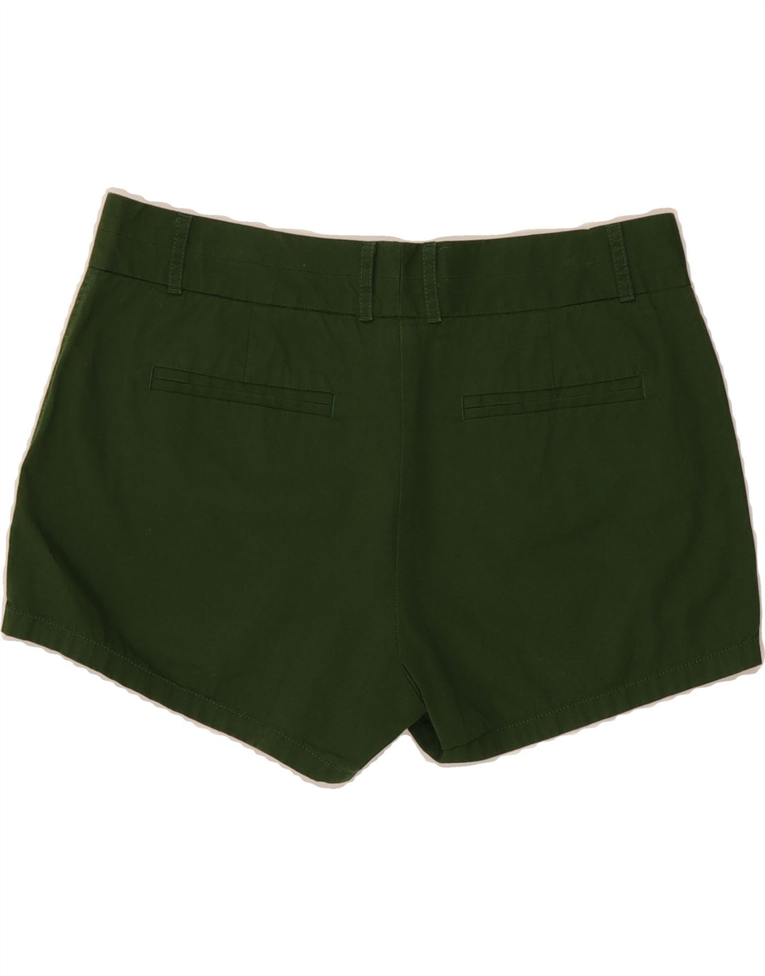 J. CREW Womens Chino Shorts US 6 Medium W30  Green Cotton Vintage J. Crew and Second-Hand J. Crew from Messina Hembry 