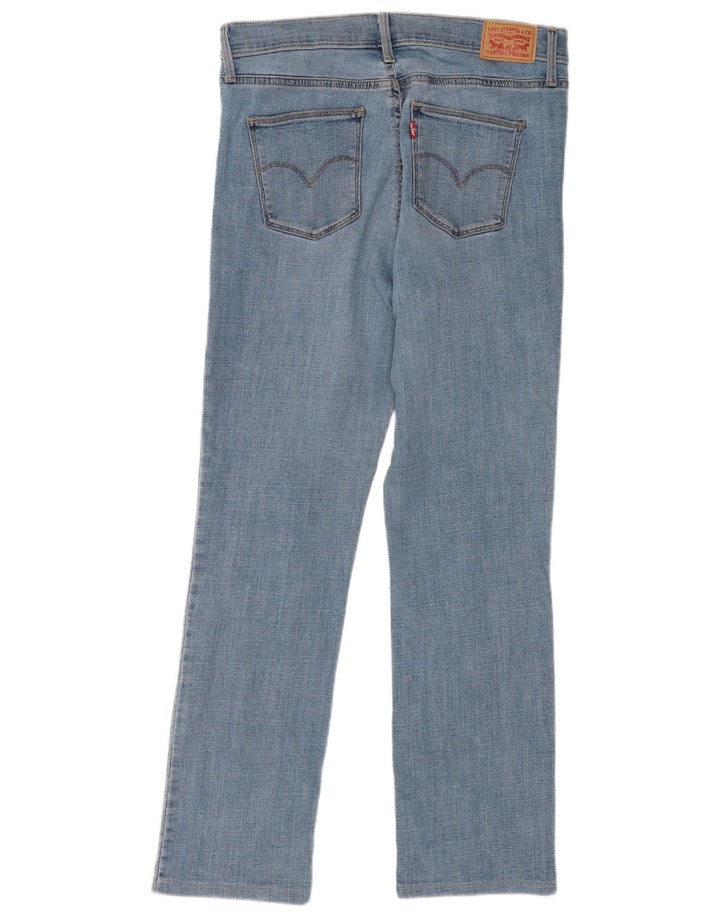 Levi's Damen Slim Jeans W31 L32 Blaue Baumwolle