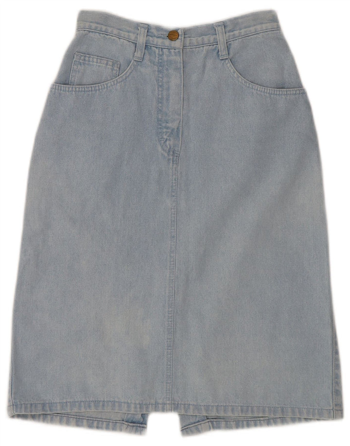 Trussardi Damen Jeansrock W24 XS Blau