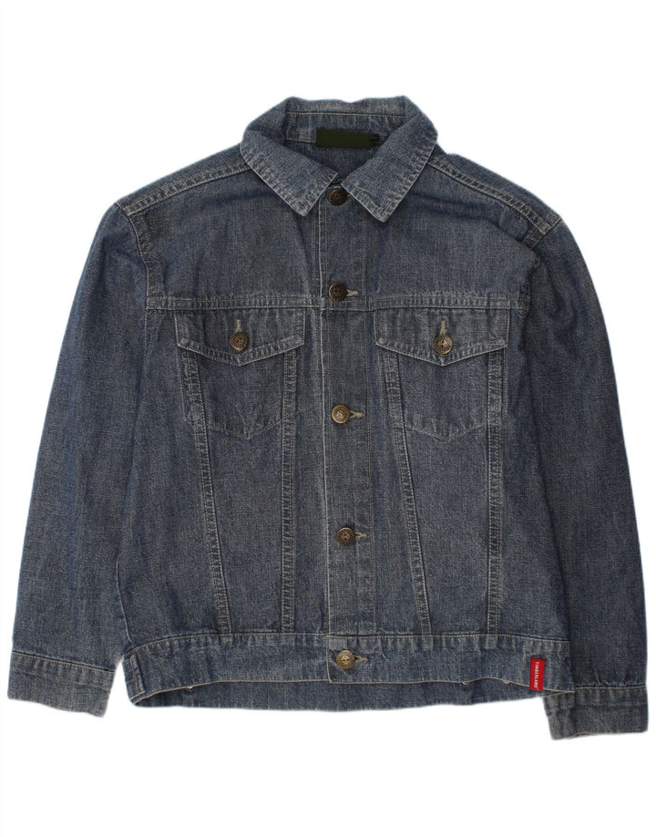 Timberland Jeansjacke für Jungen, 7–8 Jahre, blaue Baumwolle