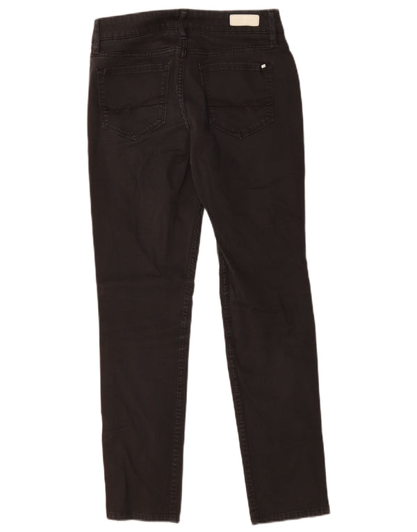 Tommy Hilfiger Damen Milan RW Slim Jeans US 4 Small W27 L27 Schwarze Baumwolle