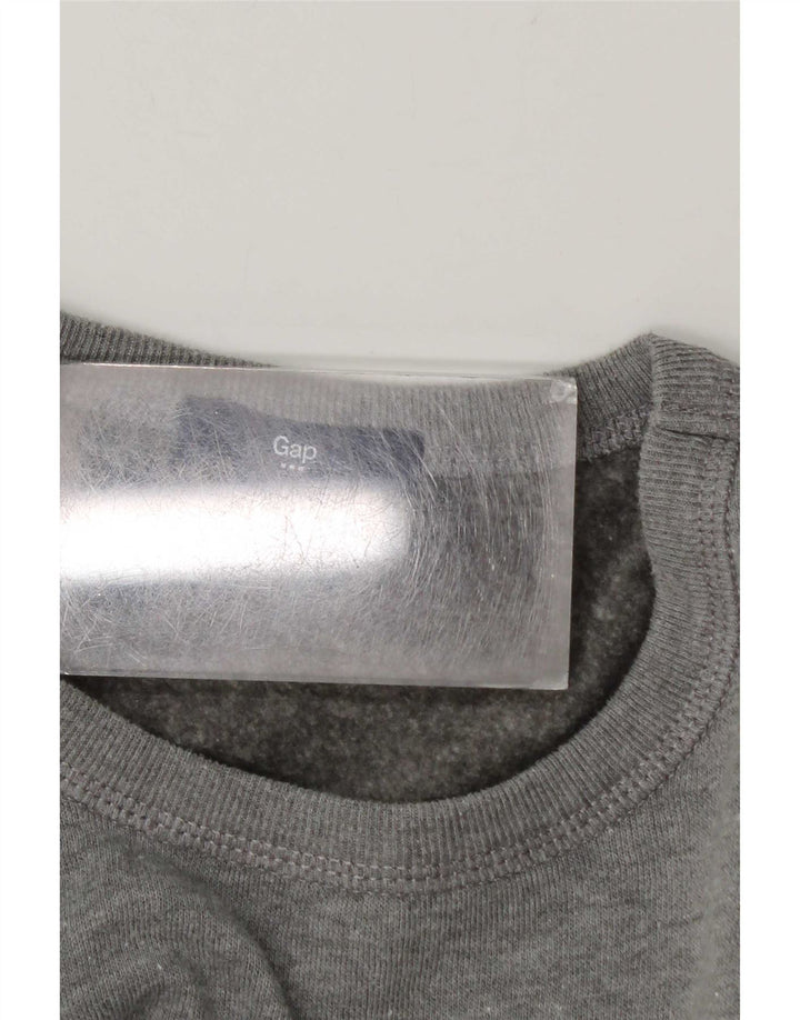 Gap Herren Grafik-Sweatshirt-Pullover Mittelgrau