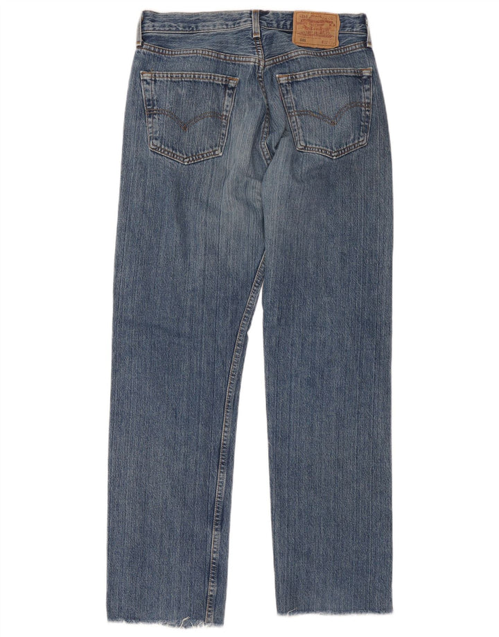 Levi's Herren 501 Straight Jeans W32 L34 Blau
