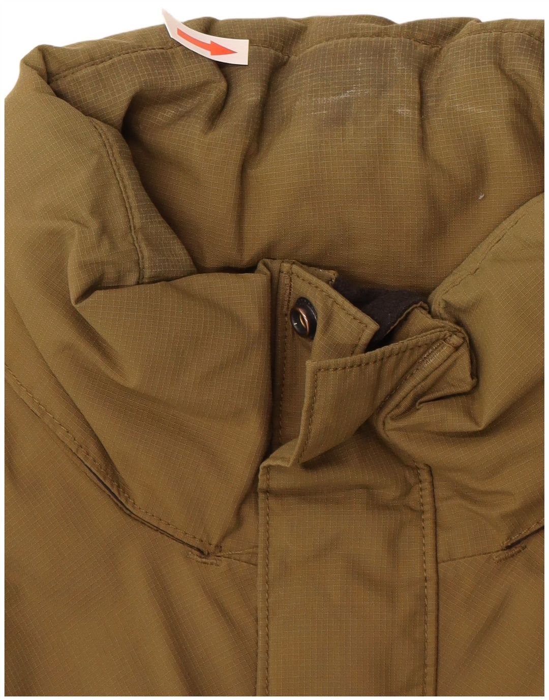 Timberland Herren Regenjacke UK 40 Large Khaki Nylon