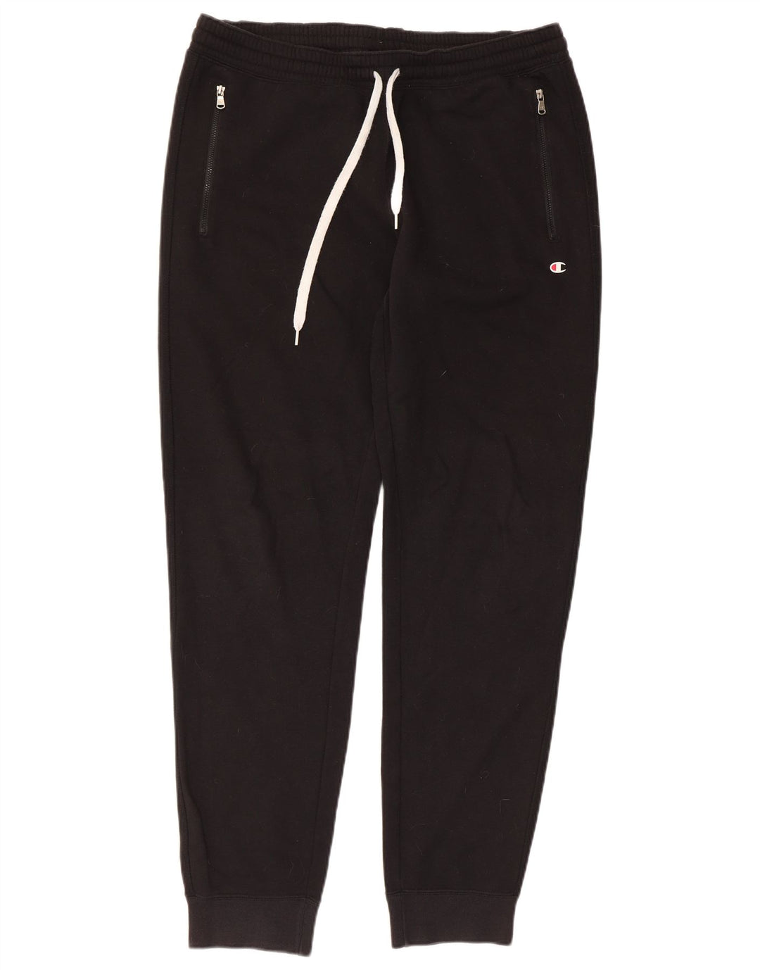 Champion Herren-Trainingshose, Jogginghose, Größe L, Schwarz, Baumwolle