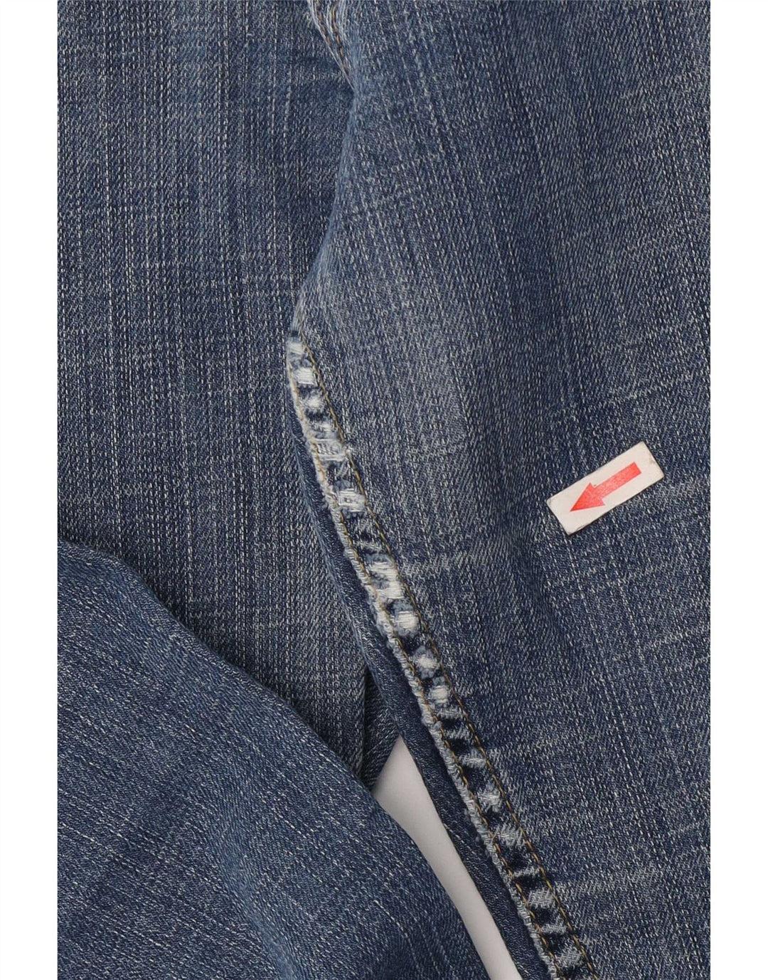 Lee Damen Cameron Bootcut Jeans W36 L28 Blaue Baumwolle
