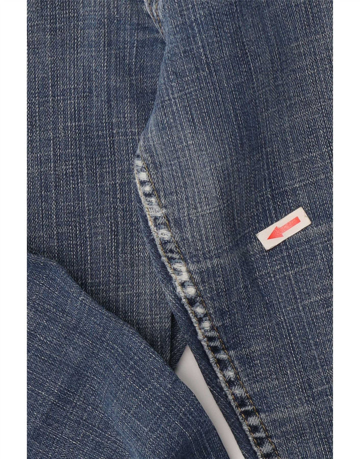 Lee Damen Cameron Bootcut Jeans W36 L28 Blaue Baumwolle