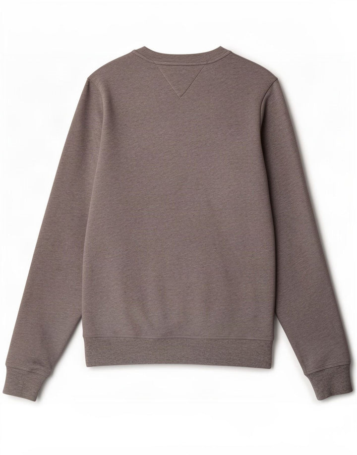 Tommy Hilfiger Herren-Sweatshirt mit Grafik, Größe S, Grau, Colourblock-Baumwolle