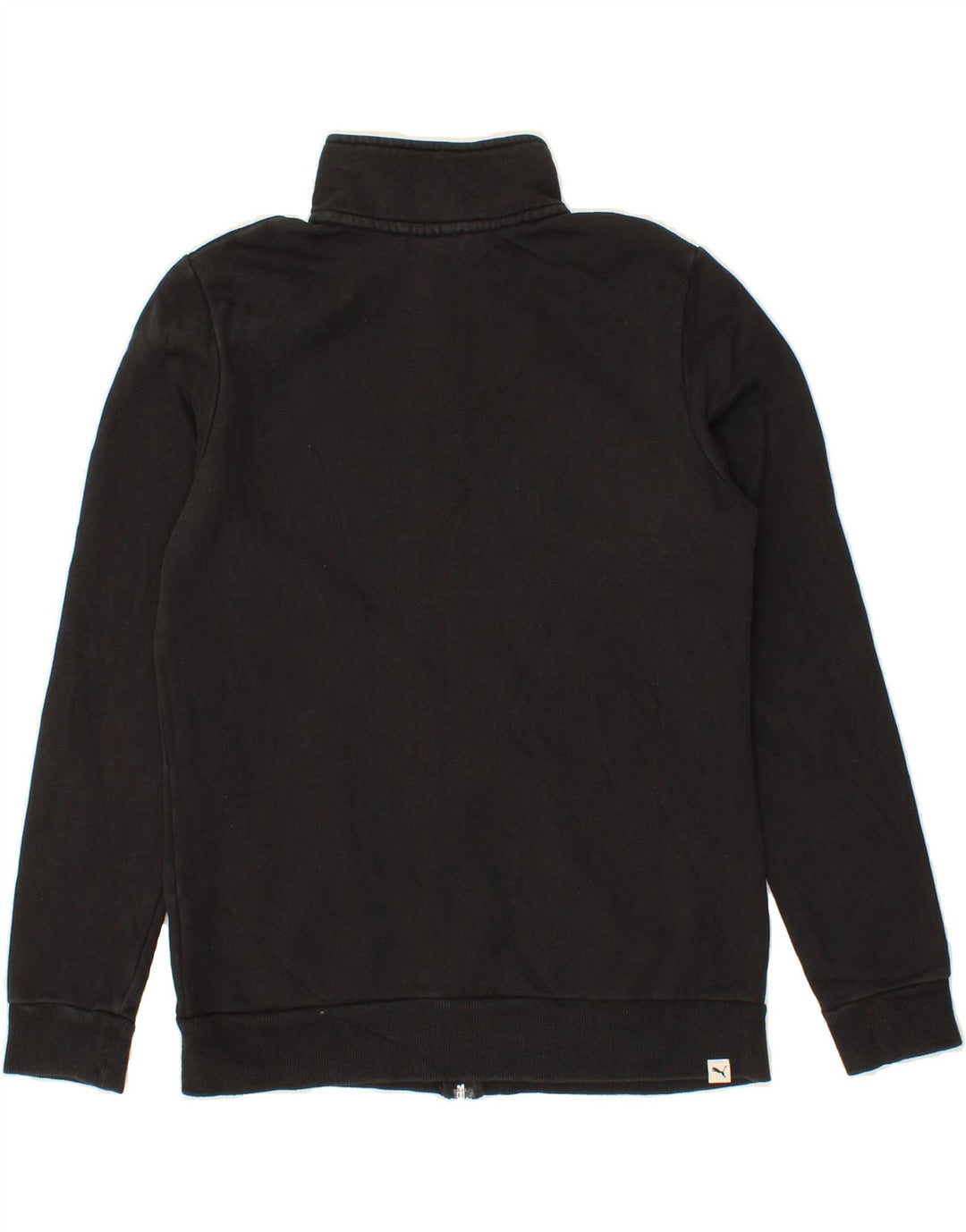 PUMA Womens Tracksuit Top Jacket UK 12 Medium  Black Cotton Vintage Puma and Second-Hand Puma from Messina Hembry 