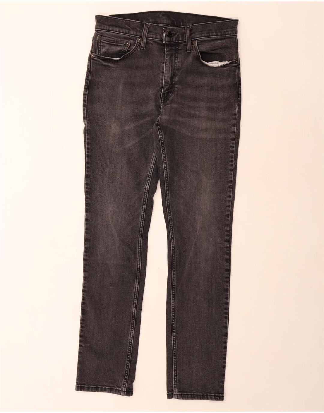 LEVI'S Herren 511 Slim Jeans W32 L32 Graue Baumwolle