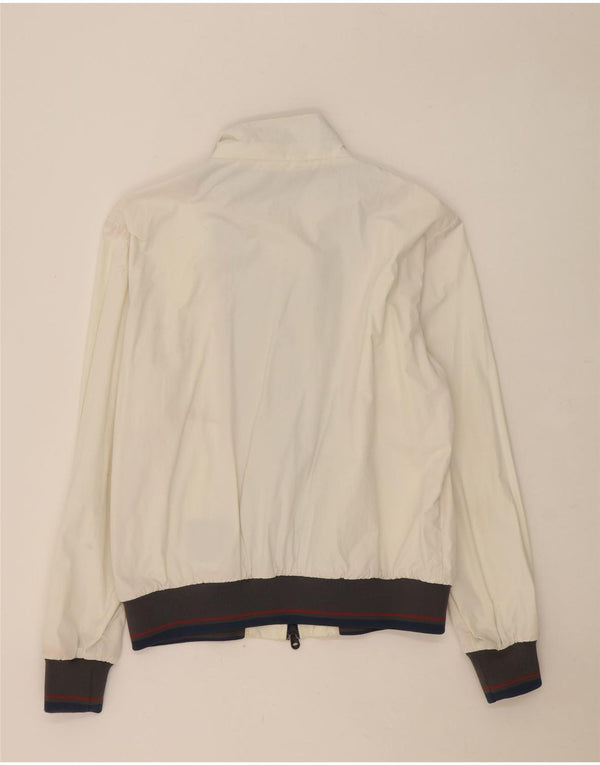 Refrigiwear Herren-Bomberjacke, Größe 56 2XL, gebrochenes Weiß, Colourblock-Polyamid