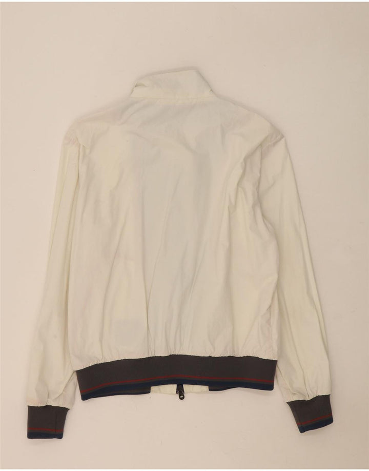 Refrigiwear Herren-Bomberjacke, Größe 56 2XL, gebrochenes Weiß, Colourblock-Polyamid