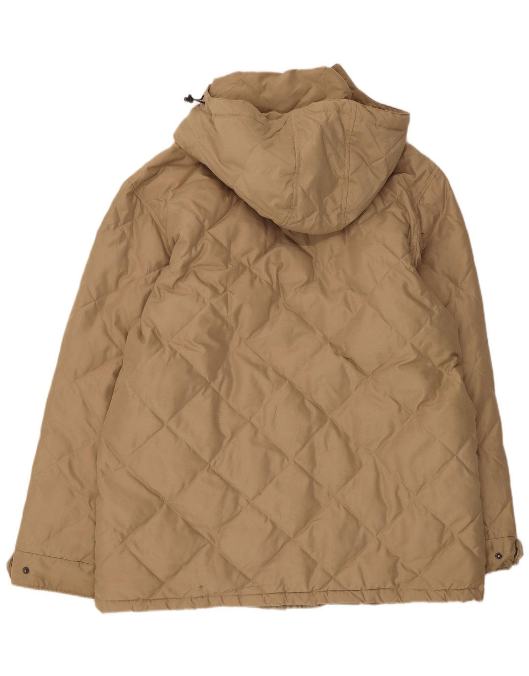 Sergio Tacchini Herren Steppjacke mit Kapuze UK 44 2XL Beige Polyester