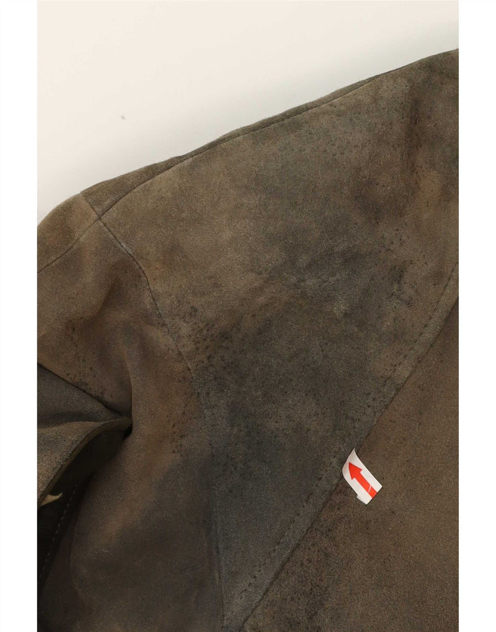Meindl Herren Trachtenlederjacke EU 50 Large Braun