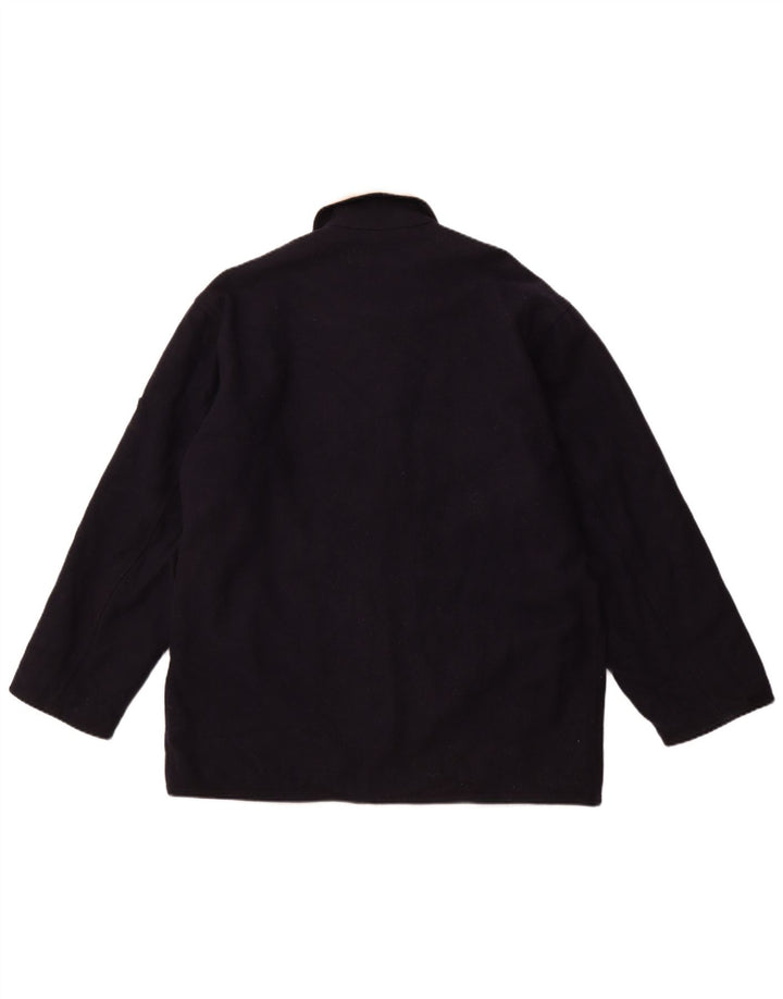 IVY OXFORD Herren Windjacke UK 42 XL Marineblau Baumwolle