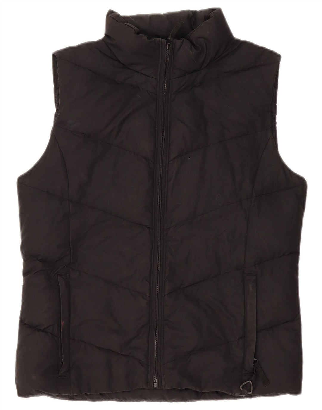 Columbia Damen-Übergröße, gepolsterte Weste, UK 10, Größe S, Schwarz, Polyester