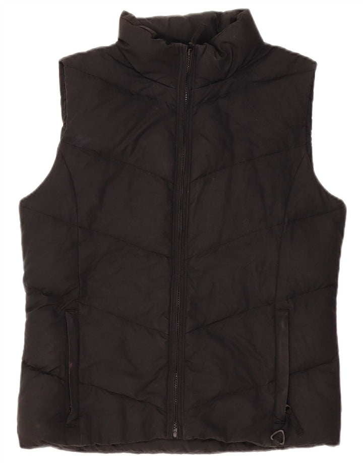 Columbia Damen-Übergröße, gepolsterte Weste, UK 10, Größe S, Schwarz, Polyester