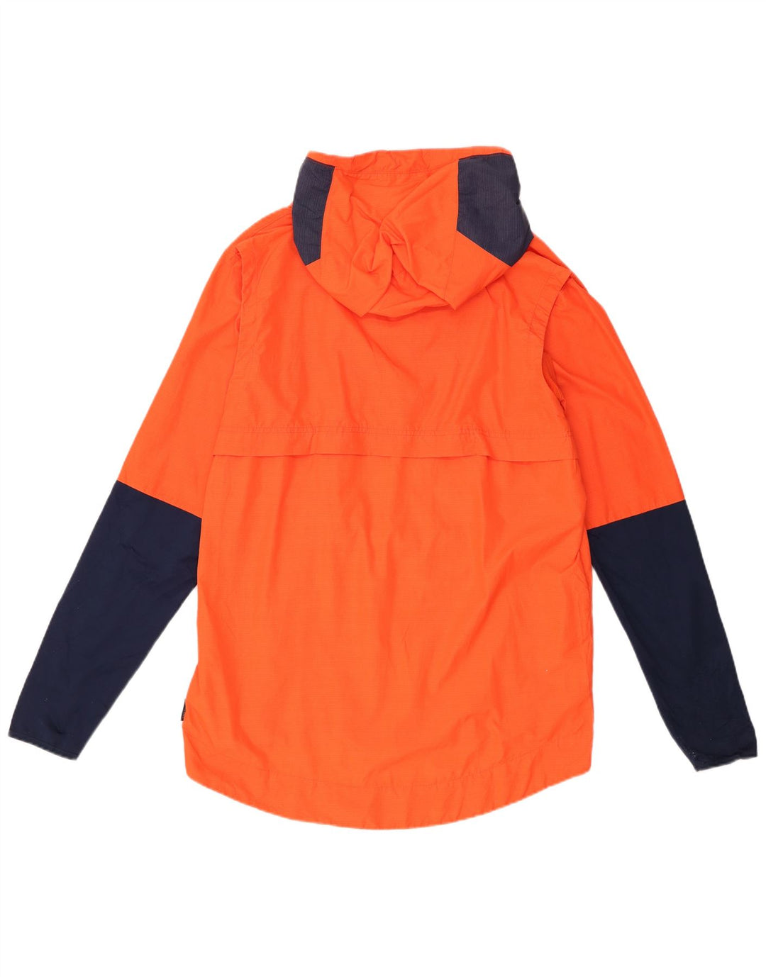 Nike Herren-Trainingsanzug mit grafischem Kapuzenpullover, Mittelorange, Farbblock