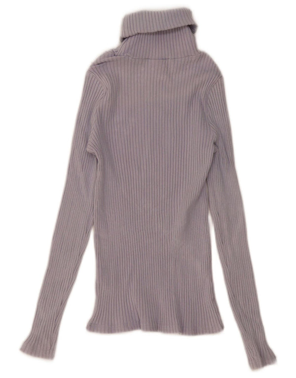 Zara Rollkragenpullover für Mädchen, 11–12 Jahre, lila Baumwolle
