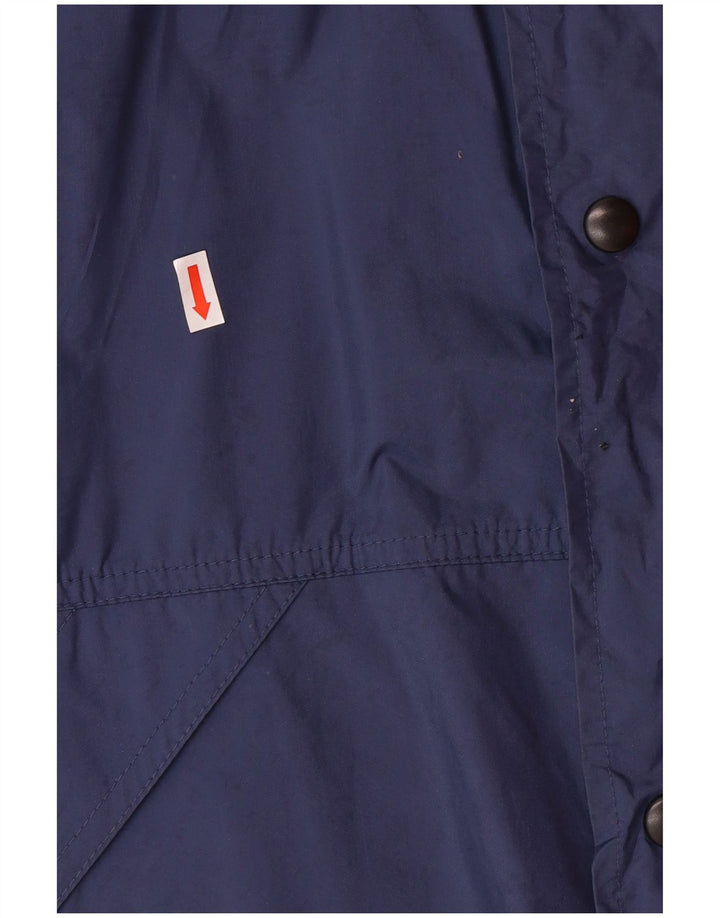 UMBRO Herren-Regenjacke mit Kapuze, lockere Passform, UK 38, mittleres Marineblau
