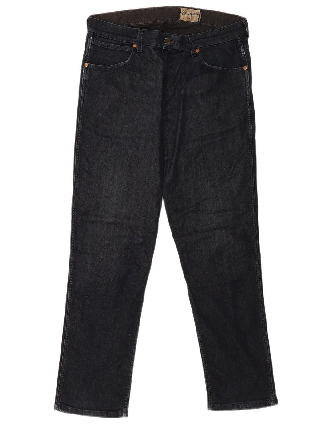 WRANGLER Mens Greensboro Slim Jeans W32 L31 Navy Blue