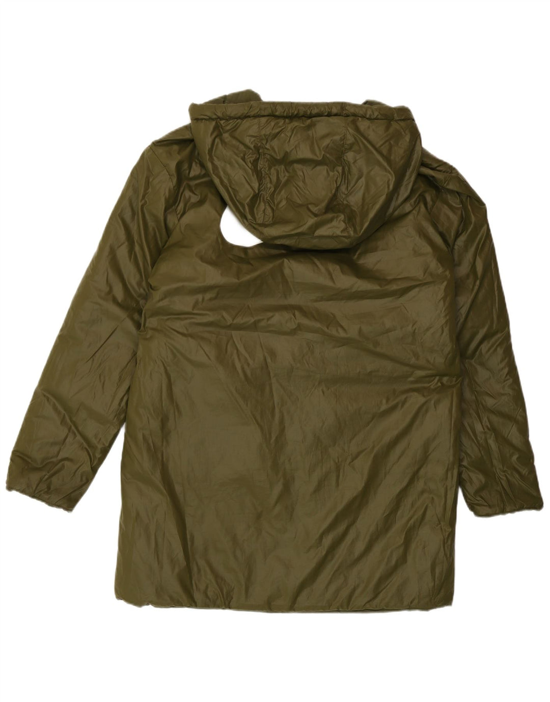 Nike Womens Graphic Reversible Wattierter Mantel UK 14 Medium Khaki Polyester