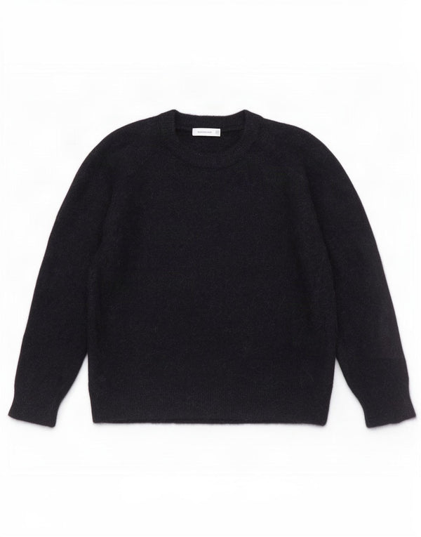 Zara Damen-Pullover mit Rundhalsausschnitt, Gr. 14, mittelmarineblau, Polyamid