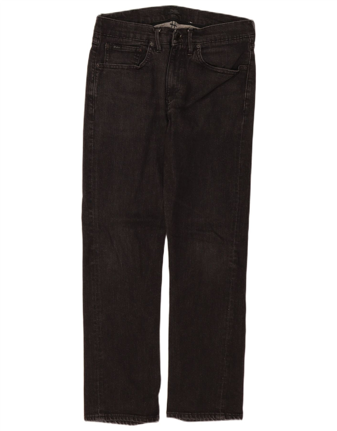 Polo Ralph Lauren Herren Straight Jeans W30 L29 Schwarz