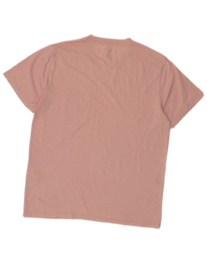 LEVI'S Herren T-Shirt-Oberteil aus mittelrosa Baumwolle