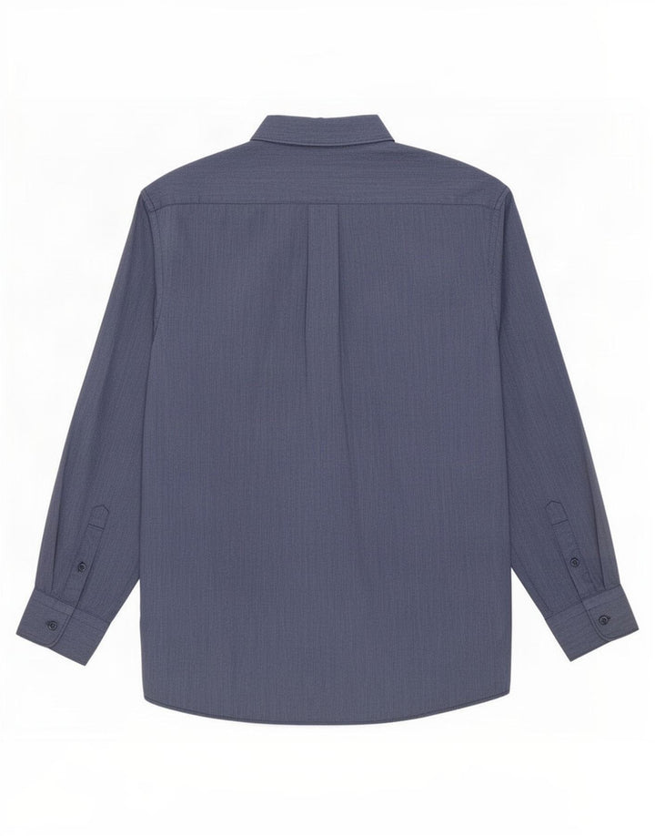 Kenzo Herrenhemd Größe 43 17 XL Marineblau