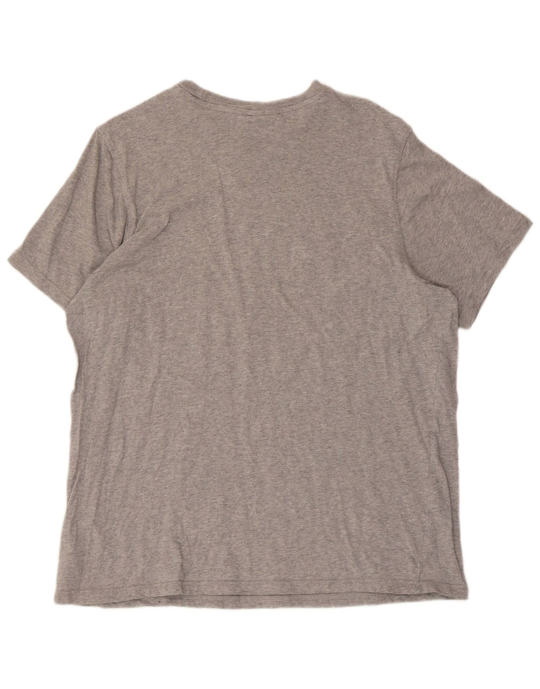 ADIDAS Mens Graphic T-Shirt Top Large Grey Cotton
