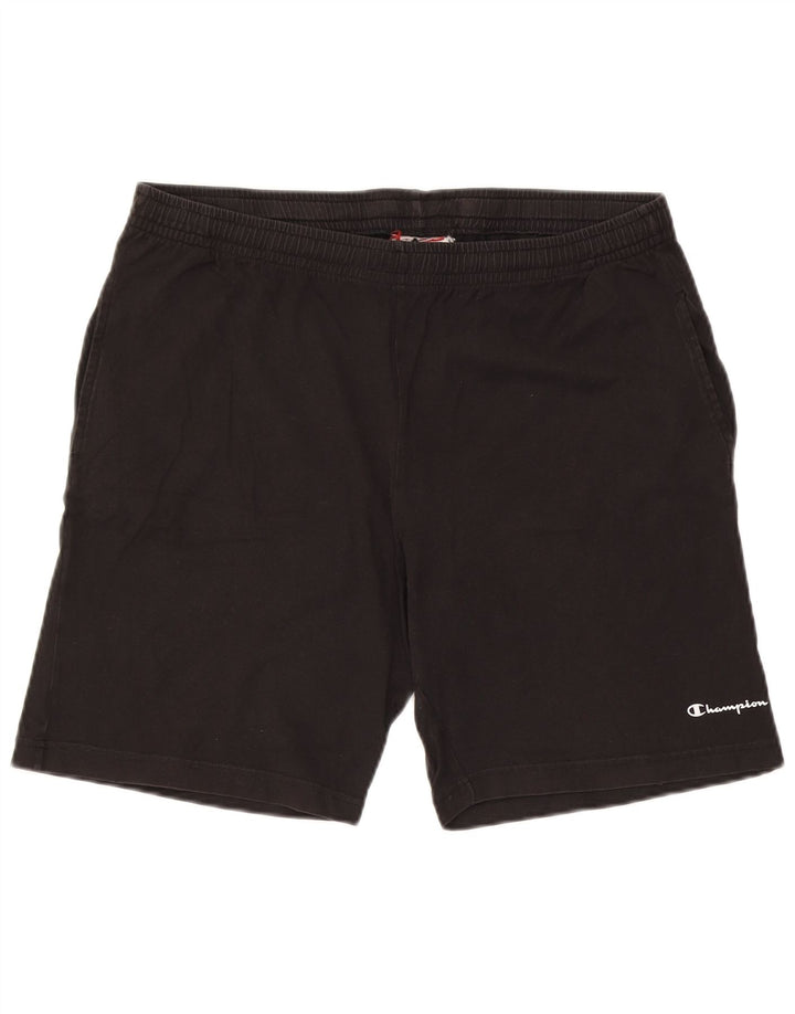Champion Herren-Sportshorts, Größe L, Schwarz