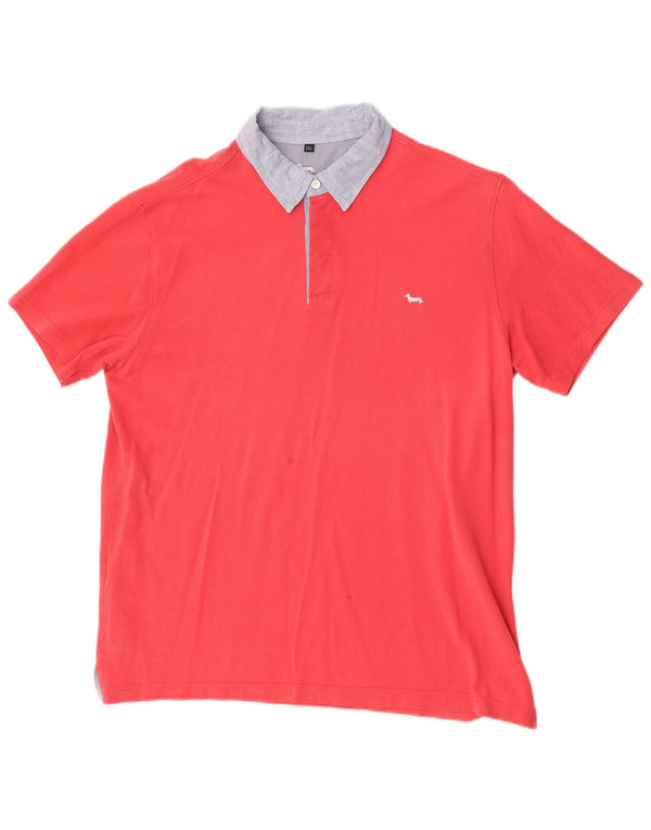 Harmont & Blaine Herren Poloshirt 3XL Rosa Baumwolle