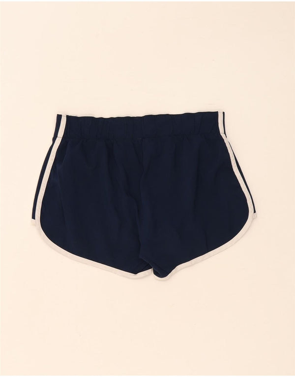 Adidas Damen Running Relaxed Fit Sport Shorts UK 4 XS Marineblau Sport