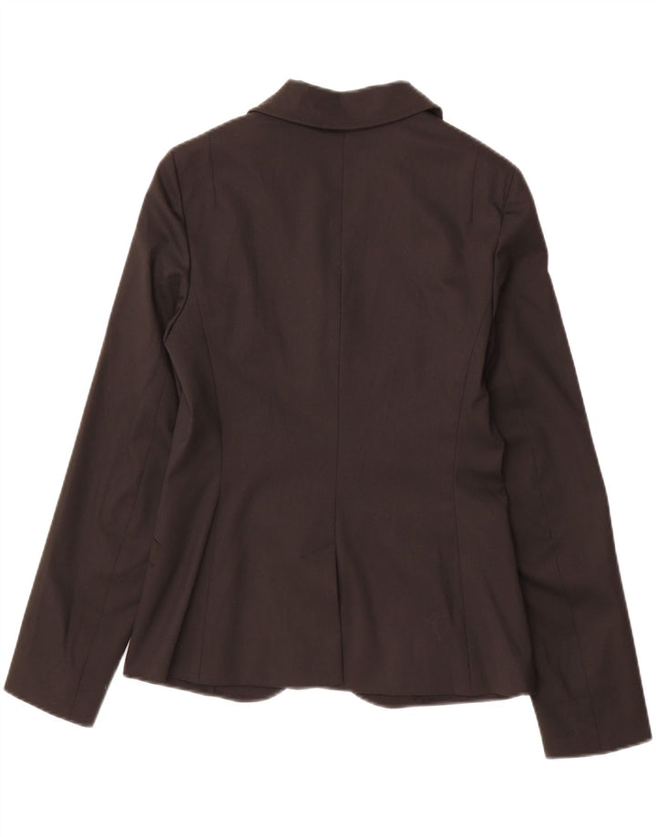 MAX & CO. Womens 3 Button Blazer Jacket UK 10 Small Black Polyester Vintage Max & Co. and Second-Hand Max & Co. from Messina Hembry 