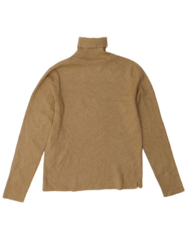 Zara Rollkragenpullover für Mädchen, 11–12 Jahre, beige Viskose