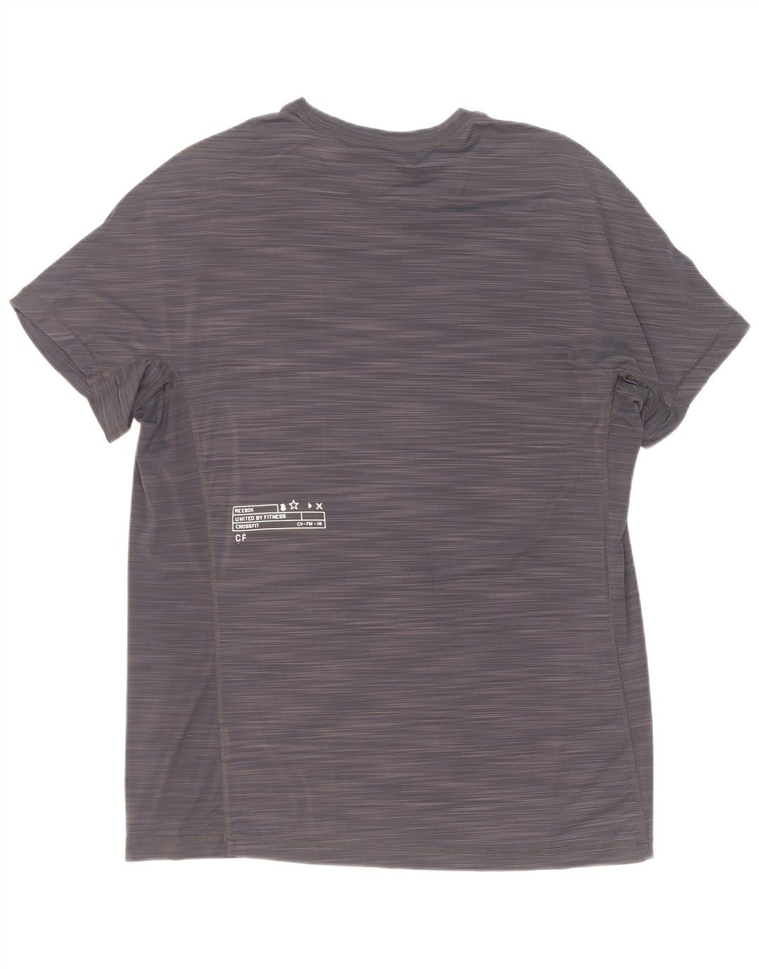 Reebok Herren Cross Fit T-Shirt Top XL Grau meliert