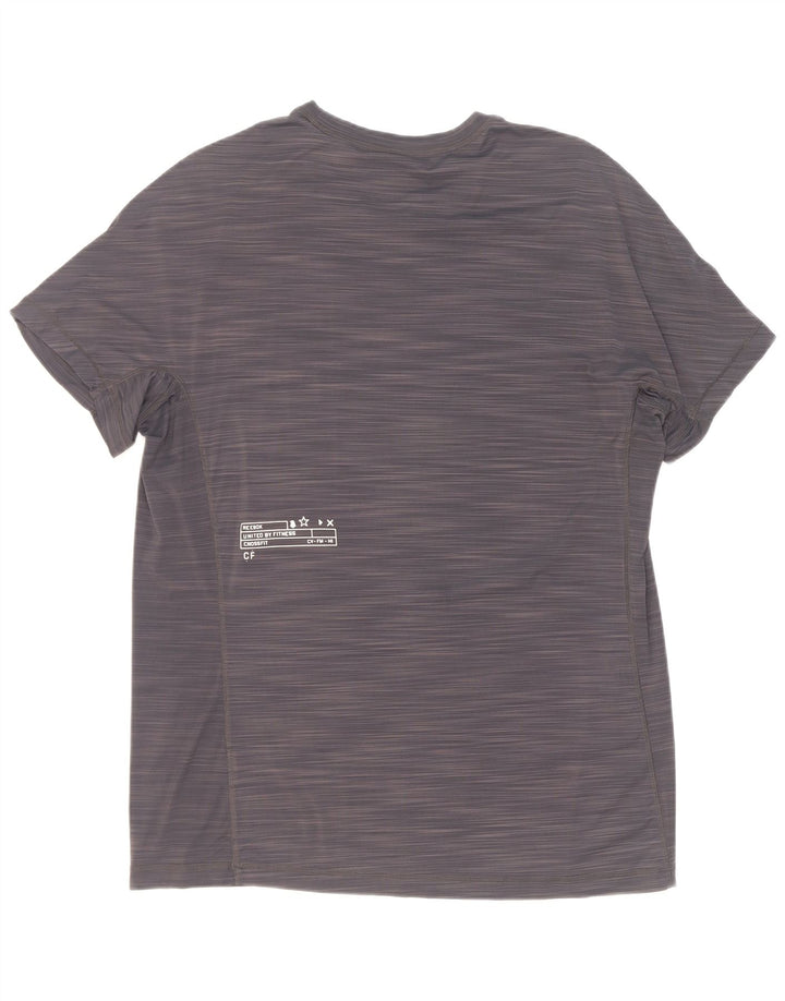 Reebok Herren Cross Fit T-Shirt Top XL Grau meliert