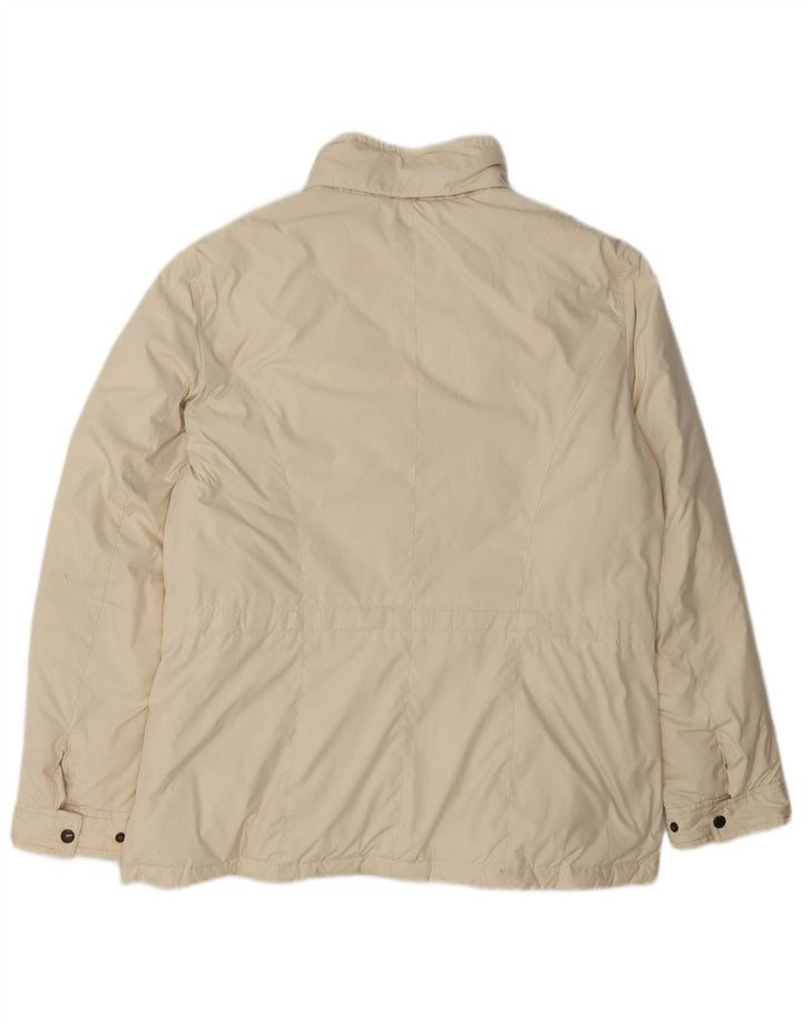 Paul & Shark Damen Utility-Jacke UK 18 XL Off White Polyester Classic