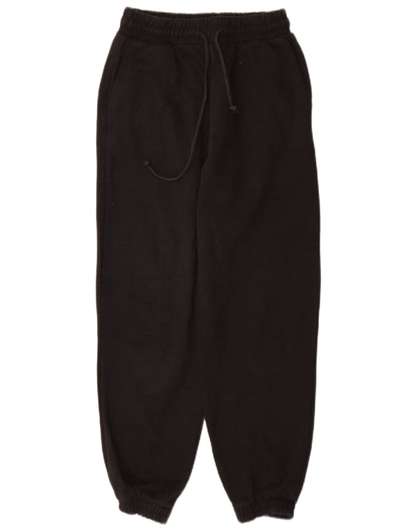 Zara Damen Trainingshose Jogger UK 8 Small Schwarz